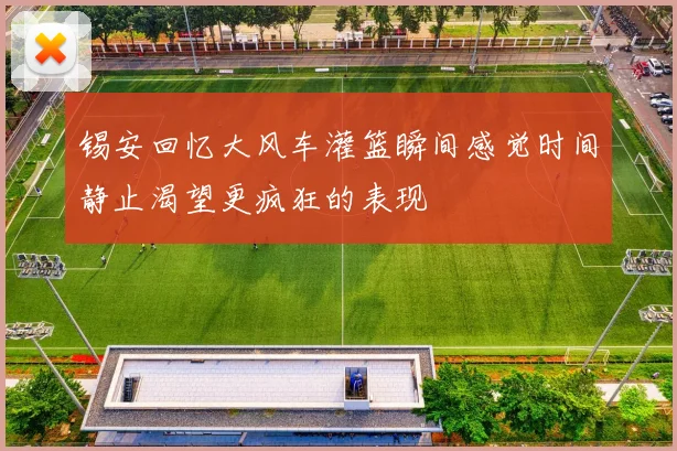 锡安回忆大风车灌篮瞬间感觉时间静止渴望更疯狂的表现